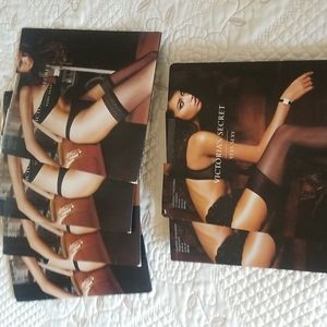 Set of 6 VICTORIA'S SECRET Very Sexy Thigh High Stockings sz B